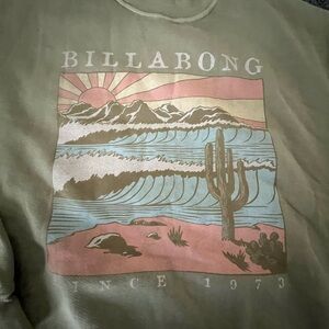NWOT Billabong sweatshirt OVERSIZED
